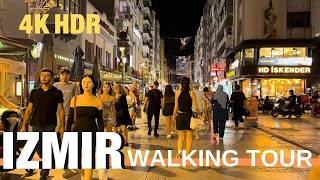 Alsancak Izmir in Stunning 4K HDR A Vibrant Walking Tour Through the Heart of the City [upl. by Edras]