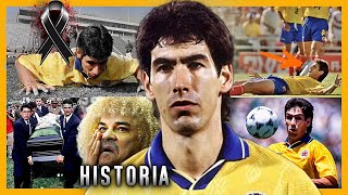 UN AUTOGOL LE COSTO LA VIDA  Andrés Escobar HISTORIA [upl. by Niwdog839]