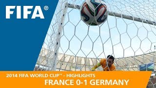 France v Germany  2014 FIFA World Cup  Match Highlights [upl. by Sirron]