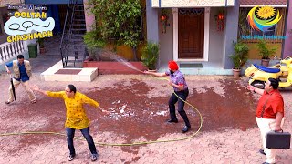 Sodhi Splashes Water On Bhide  Taarak Mehta Ka Ooltah Chashmah  Bhide Tution [upl. by Airalednac]