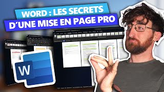 TUTO WORD  Les SECRETS dune MISE EN PAGE PRO 📄🤩 [upl. by Mera160]