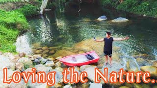 river nature djimini2 outdoor HOW TO LIVE LIFE WITH NATURE amp WITH DJI MINI 2 [upl. by Lisha]