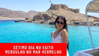 VIAGEM PARA EGITO e ISRAEL EM GRUPO  SÉTIMO DIA  MERGULHO NO MAR VERMELHO  VLOG [upl. by Hannibal]