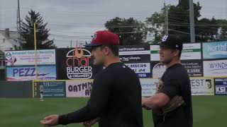 Colby White  Micd Up with the Somerset Patriots [upl. by Aiuqes]