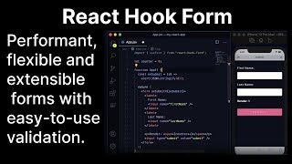 Mastering React Hook Form in React Native [upl. by Ahcsropal]