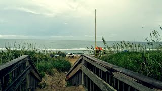 RAINY DAY OFF LUNCH and BEACH The Outer Banks [upl. by Ellynn114]