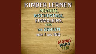 Kinder lernen die Zahlen von 1 bis 100 [upl. by Wey]