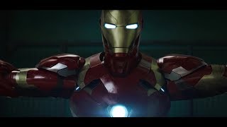 Iron Man Finds Cap amp Bucky  Mark 46 Suit Up  Captain America Civil War 2016 [upl. by Ailito]