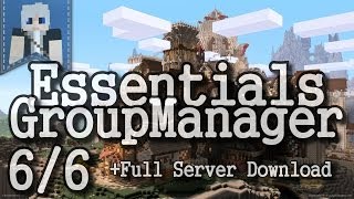 Essentials Groupmanager  Bukkit Server Plugin  66  German  HD [upl. by Acemaj859]