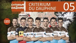 Critérium du Dauphiné 2018  ETAPE 5  Grenoble › Valmorel PCM 2017 [upl. by Weasner]