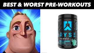 THE BEST AND WORST PRE WORKOUTS IN 2023 [upl. by Ydal]