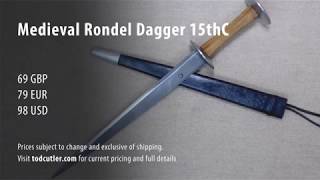 Tod cutler informational 15C Medieval Rondel [upl. by Lunneta335]