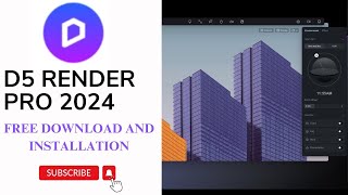 Download and Install D5 render PRO 2024 [upl. by Adachi]