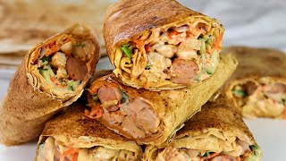 HOW TO MAKE PERFECT SHAWARMA  CHICKEN SHAWARMA  SISI JEMIMAH [upl. by Domonic]