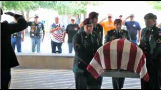 Army Airborne Military Funeral  Spc Jerod H Osborne [upl. by Chrysler]