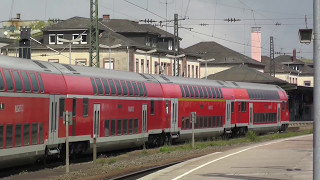 Bahnhof Offenburg  Betrieb wie auf der Modellbahn [upl. by Howlan]