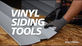 NEW PacTool Vinyl Siding Tools [upl. by Hgielak38]