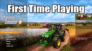 Starting From Scratch Farming Simulator 19  FS19  Xbox One [upl. by Airdnazxela]