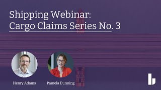 Shipping Webinar Clauses Paramount and Incorporation of Charterparty Terms into Bill [upl. by Nelleoj]