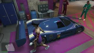 GTA V Salvage Yard Export Vehicle Selling the Annis S80RR [upl. by Terris]