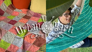 197 Yarn Video  Lightweight Shawls Craft Festivals and Updates [upl. by Atnahsa532]