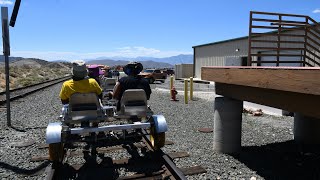 Carson Canyon Railbike Tour [upl. by Asusej]