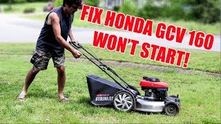 Honda GCV160CC Wont StartWatch to See How I Fix it [upl. by Sanez]