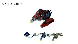 LEGO Star Wars Geonosian Cannon Set 9491 Speed Build [upl. by Myra]