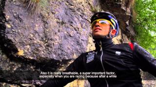 Alberto Contador talks Sportful Fiandre [upl. by Kenley608]