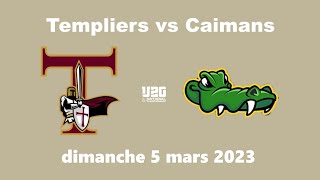 FootUS U20  Templiers vs Caimans  dimanche 5 mars 2022 [upl. by Snowman]