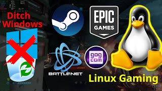 Linux Gaming Overview  Its so good I finally ditched Windows [upl. by Ahsieyk927]