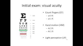 Basic Eye Exam  Part I [upl. by Goldfarb]