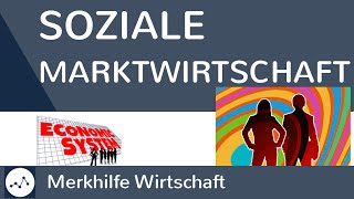 Soziale Marktwirtschaft  Grundlagen Rolle des Staates Kennzeichen Pro amp Contra einfach erklärt [upl. by Odlanar]