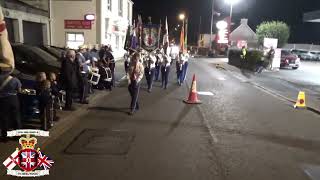 Downpatrick FB 1  Castlederg Young Loyalists FB Parade 2024 [upl. by Irroc]