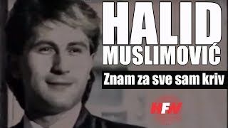 Halid Muslimovic  Znam za sve sam kriv  Official Video 1983 [upl. by Schargel880]