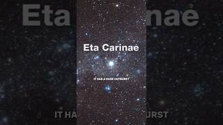 The Star That Might Explode Eta Carinae’s Supernova Countdown 💥🌟 [upl. by Esmond]