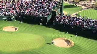 Caddie Races  16th Hole at TPC of Scottsdale  Waste Management Phoenix Open [upl. by Eerrehs]