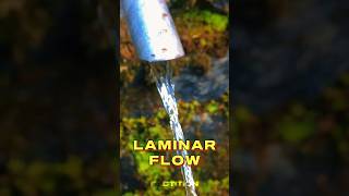 The amazing Laminar flow🤯laminarflow physics [upl. by Hyrup]