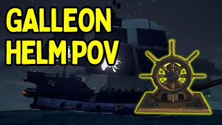 Sea of Thieves Galleon Hourglass PvP Helm POV [upl. by Fritzsche4]