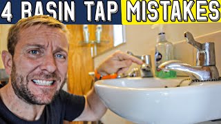 4 MISTAKES CHANGING BASIN TAPS [upl. by Idok61]