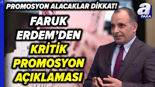 Promosyon Başvuruları Başladı Peki Hangi Emekliler Promosyon Alacak Faruk Erdem Tek Tek Yanıtladı [upl. by Lecram]