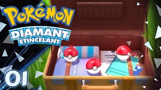 POKÉMON DIAMANT ÉTINCELANT 💎01  Ouisticram Tiplouf ou Tortipouss   Lets Play FR [upl. by Nymassej]