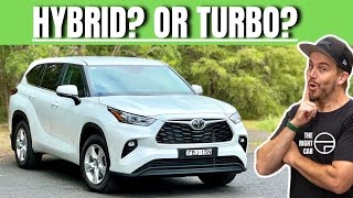 Toyota Kluger 2024 review  Turbo or Hybrid 7 seater SUV test [upl. by Monaco]