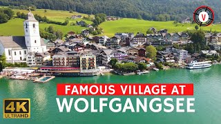 St Wolfgang Austrian Village at Lake Wolfgangsee 🇦🇹 Wonderful Summer Paradise 4K ExploreAustria [upl. by Latsryk]