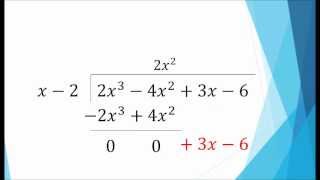 Álgebra  División de Polinomios [upl. by Shaper]