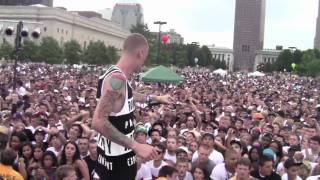 Machine Gun Kelly performs at Ohios Homecoming [upl. by Kerrison]