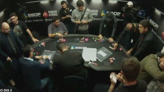 2ª Etapa BSOP 2019  São Paulo  Main Event  Dia 3 [upl. by Attennek]