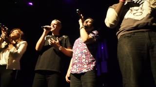 Pentatonix Vancouver Concert 2014 Front Row Experience  Run To You [upl. by Berriman]