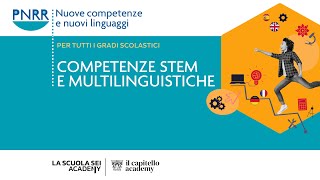 Competenze STEM e multilinguistiche [upl. by Rosalinda]