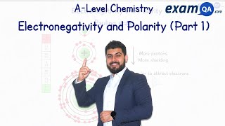 Electronegativity and Polarity Part 1  ALevel Chemistry [upl. by Ahsym]